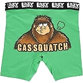 Lazy One Funny Boxer Briefs for Men, Underwear for Men, Gag Gifts For Men