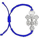 Pardon Crucifix Religious Bracelet for Women Men,St Benedict Bracelet,Milagrosa Medal Bracelets,La Cruz Del Perdon Catolica,Crucifijo Del Perdon,Crucifijos Catolicos,Medalla De San Benito Bracelets