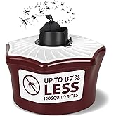 Biogents Mosquitaire Outdoor Mosquito Trap for Biting Mosquitoes | Insecticide-free and effective against Aedes mosquitoes, Sweetscent lure included, Low-power outdoor plug and play device