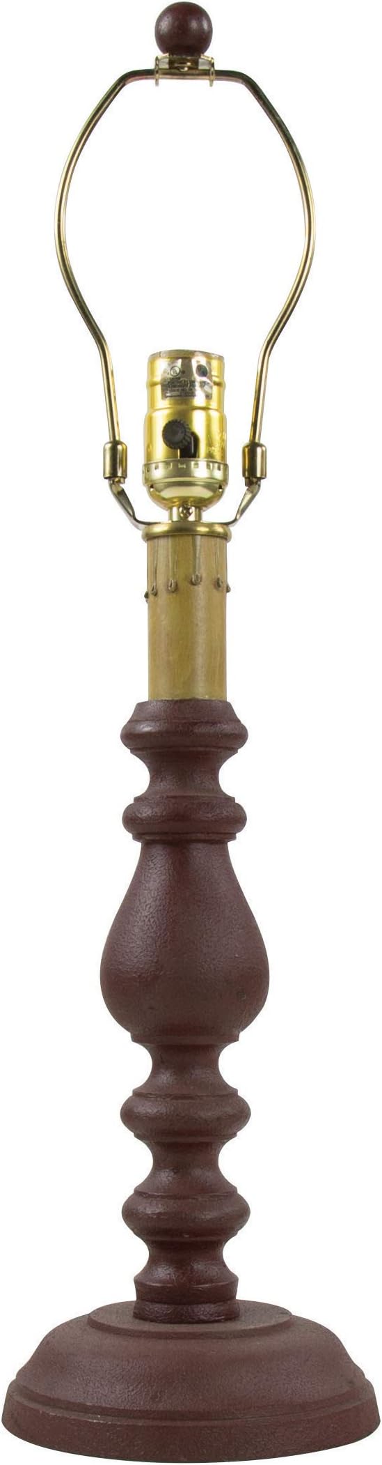 Park Designs Candlestick Lamp 23" - Red