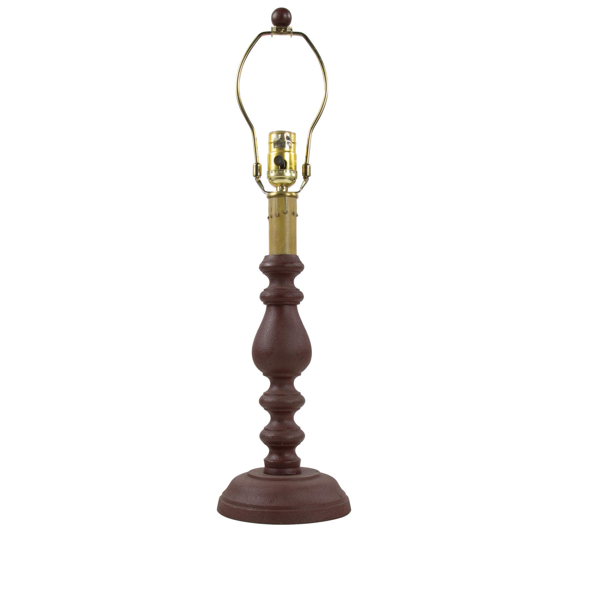 Park Designs Candlestick Lamp 23" - Red
