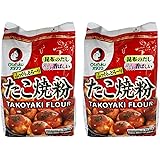Otafuku Takoyaki Flour Mix (ball-shaped Japanese snack ) | 16oz | Pack of 2