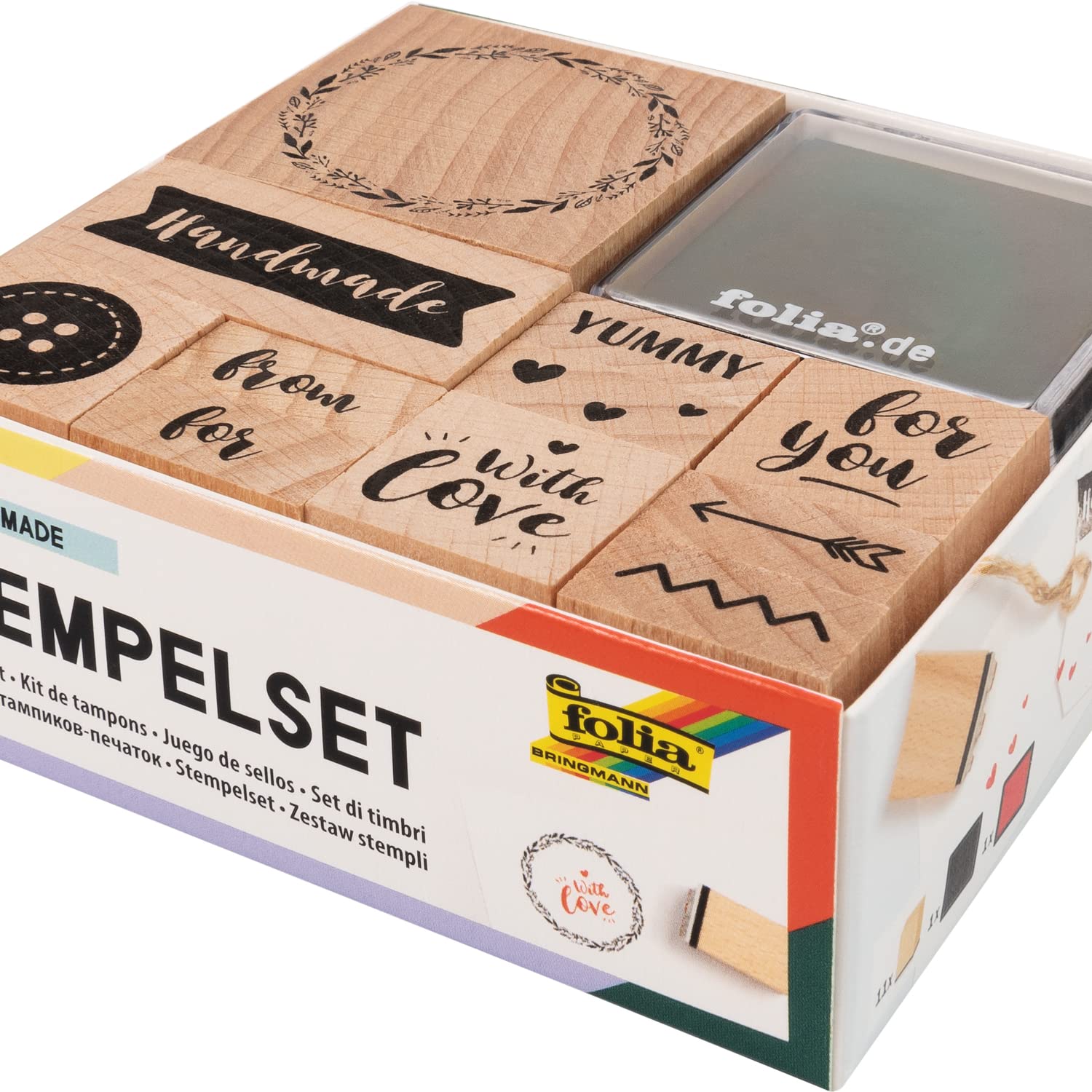 folia 31104 Wooden Stamp Set