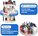 Mokani 360 Degree Rotating Makeup Organiser 6 Adjustable Layers Large Capacity view 4