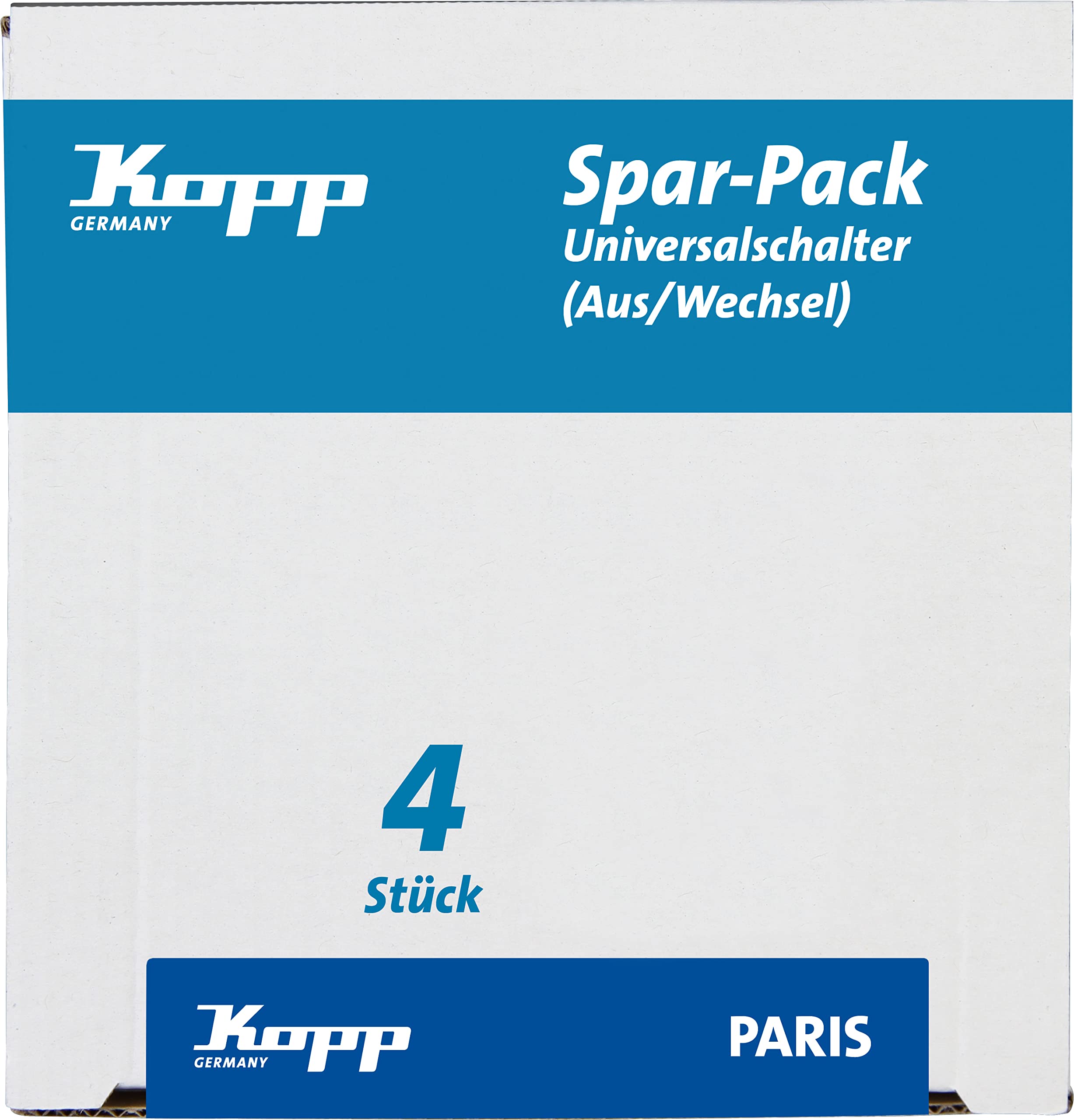 Kopp Paris 652620014 Universal On/Off Switches Pack of 4 โ image 1