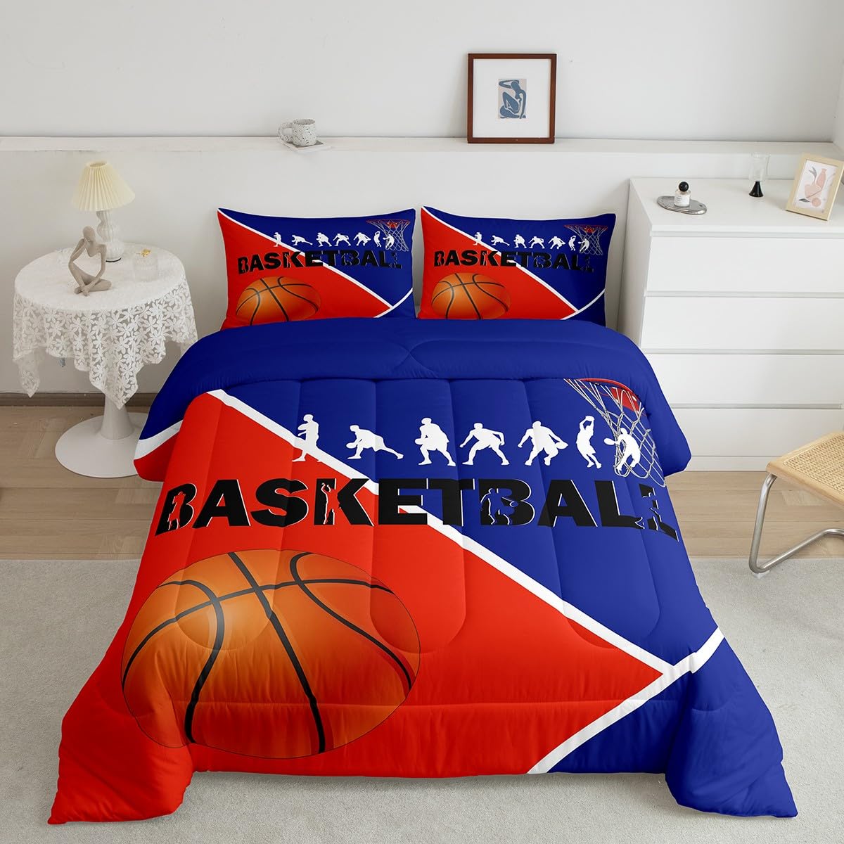 Erosebridal Basketball Twin Bedding Sets for Boys