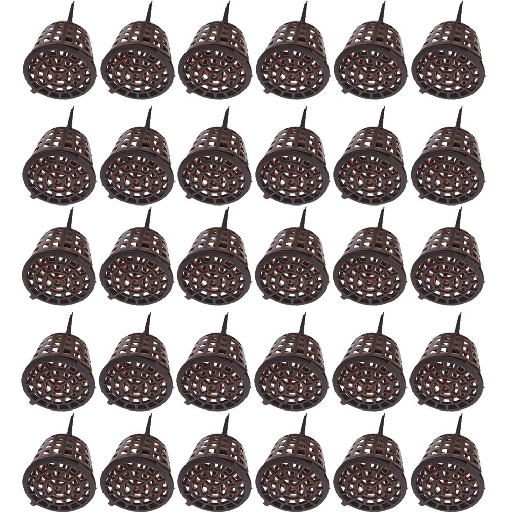 Fertilizer Box With Cover Gardening Bonsai Fertilizer Box Slow-Release Container Brown Bonsai Planting Tools Gardening Supplies Garden Nursery Automatic Fertilization Plant Growth Hand Outdoors Home