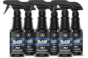 Blaze Away Commercial Air Freshener/Odor Eliminator & Smoke Neutralizer Spray - Professional Odor Removal - Cleans Strong Odors on a Molecular Level - Long Lasting Linen Breeze Scent - Pack of 6