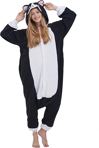 Women S Adult Pajamas Unisex Animal Onesies Novelty Pyjamas Nightwear Halloween Homewear Onepiece Cosplay Costume Loungewear Amazon Co Uk Toys Games