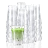 TashiBox 12 Ounce - 100 Count Plastic Cups for Cold