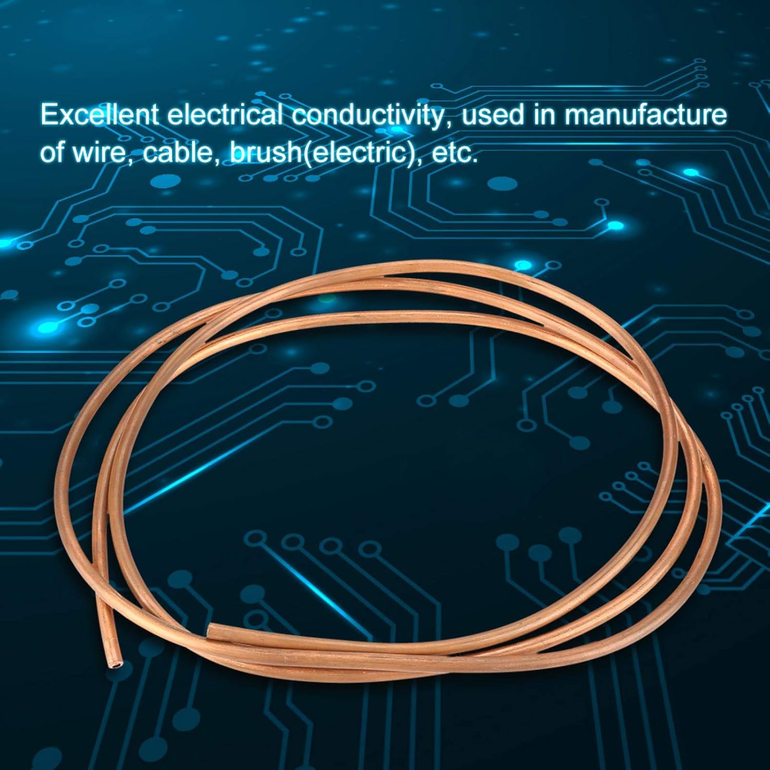 Copper Copper Tube for Busbar Generators 6.5 Ft Electrical Conductivity