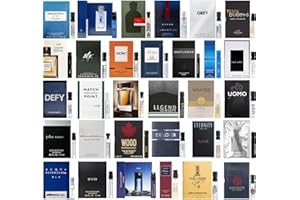 Tradeberry High End Random Selection Designer Fragrance Cologne Sampler Set for Men - (Pack of 10 Sample Vials)
