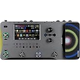 MOOER GE1000Li Smart Guitar Multieffects Pedal AI Presets/EQ With Battery | Dual Effects Chains, 5" Touch Screen, 300+ Effects, Third-brand IRs, Stereo Sound Out Put, XLR, MIDI Port, Guitar/Bass White