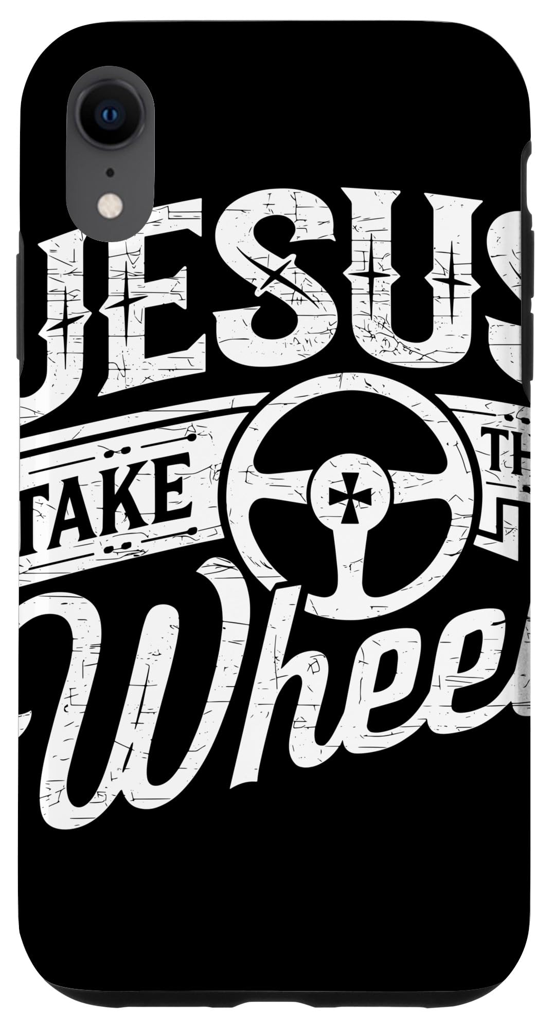 iPhone XR Jesus Take The Wheel Funny Christian Case