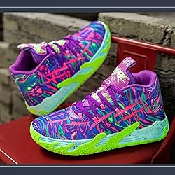 Wqsugnt Mens Multicolor High Top Basketball Shoes