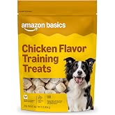 Amazon Basics Chicken Flavor Training Treats for Dogs, 1 lb. Bag (16 oz) (Previously Wag)