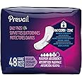 Prevail Maximum Absorbency Incontinence Bladder Control Pads, Regular, 48Count