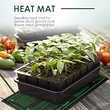 Homme Seedling Heat Mat 10"x20" Waterproof Heating Pad for Germination view 6