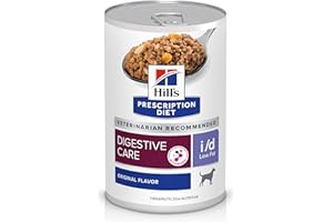 Hill's Prescription Diet i/d Low Fat Digestive Care Original Flavor Wet Dog Food, Veterinary Diet, 13 oz. Cans, 12-Pack