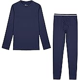 BenBoy Boys Thermal Underwear Fleece Warm Long Johns Set Base Layer