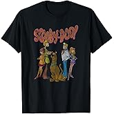 Scooby-Doo Vintage Group Poster T-Shirt Small