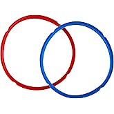 Genuine Instant Pot Sealing Ring 2-Pack - 8 Quart Red/Blue
