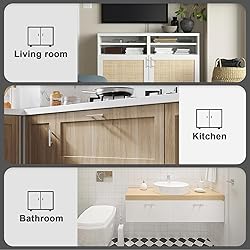 Probrico 5 Pack 64mm(2.5inch) Hole Centers Cabinet