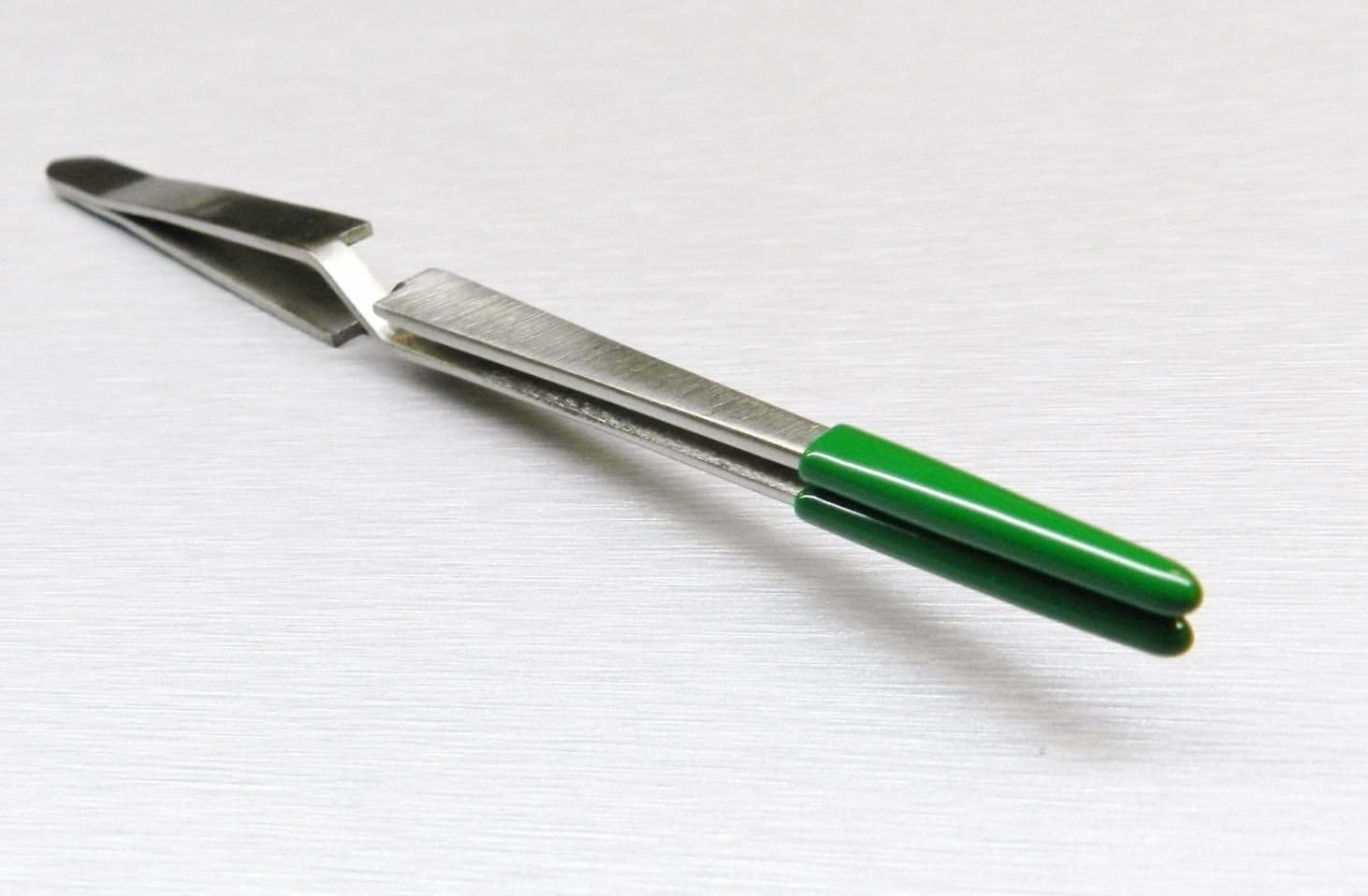 Cross Lock Tweezers with Rubber PVC Tips Cross Locking Tweezer Coated Tips Craft