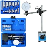 Acymner Dial Indicator with Magnetic Base &ndash; 0-10mm Dial Gauge | Elite Ultra-Magnetic Precision Dial Indicator, Dial Gauge Magnetic Base with 0.01mm Accuracy for Professional Inspections