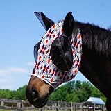 Harrison Howard Elasticity Horse Fly Mask with UV Protection view 7