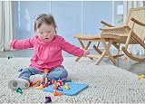 edxeducation Geo Pegs and Peg Board Set 36 Pegs 3 Shapes 6 Colours 18m+ view 2
