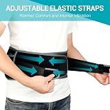 Comfytemp Cordless Heat Pad with Massager Back Support 58in Belt view 3