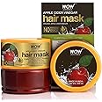 WOW Skin Science Apple Cider Vinegar Hair Mask - Deep Conditioner with Argan Oil, Anti-Dandruff, Anti-Frizz, Smoothing & Strengthening Hair Masque, Restore Shine & Volume - All Hair Types - 200 ml