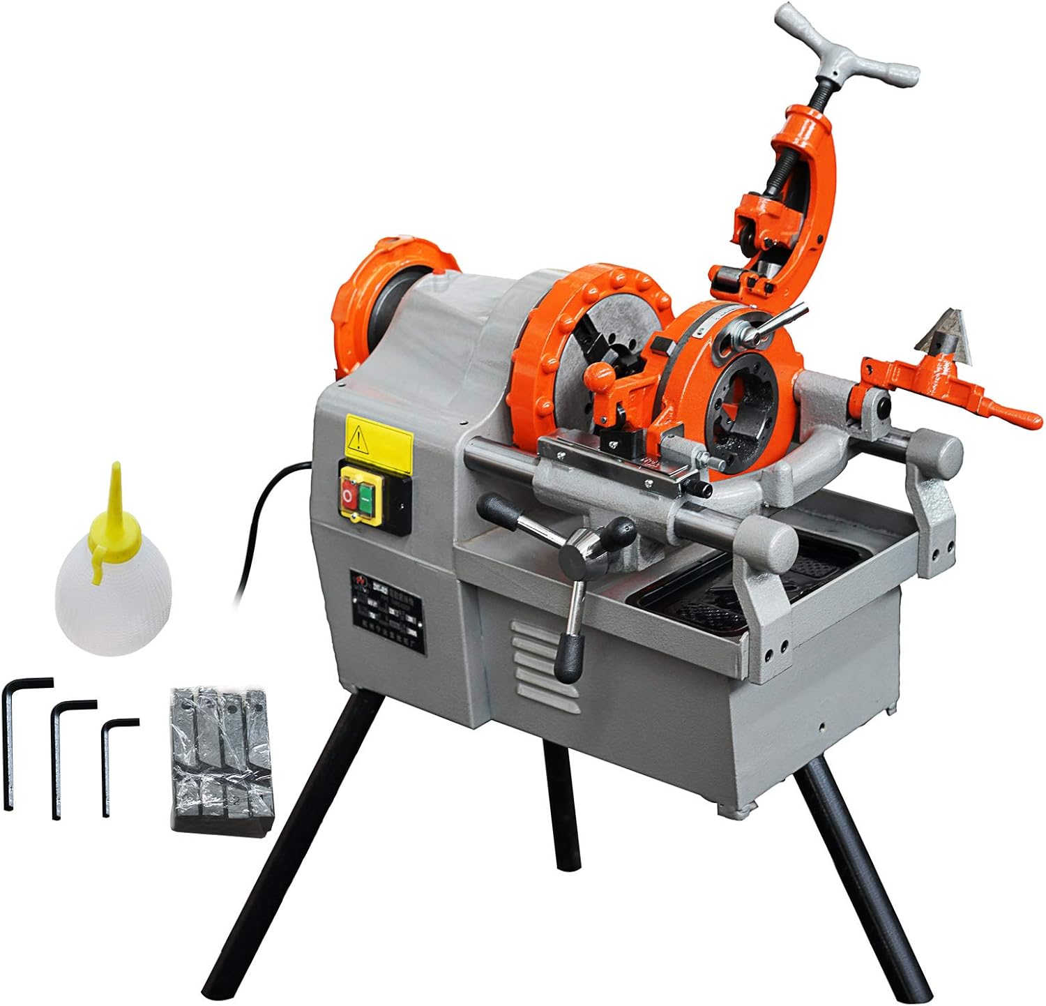 Mophorn Máquina Roscadora de Tubos Eléctrica 1/2