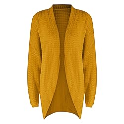 ADJHDFH Striped Sweater Women Chunky Cardigans For