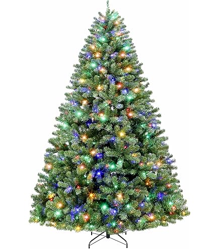 【SEVEN  さま】* christmas tree ❀ ツリー Amazon.com: GLOBALWAY 7Ft Pre-lit Artificial Christmas Tree