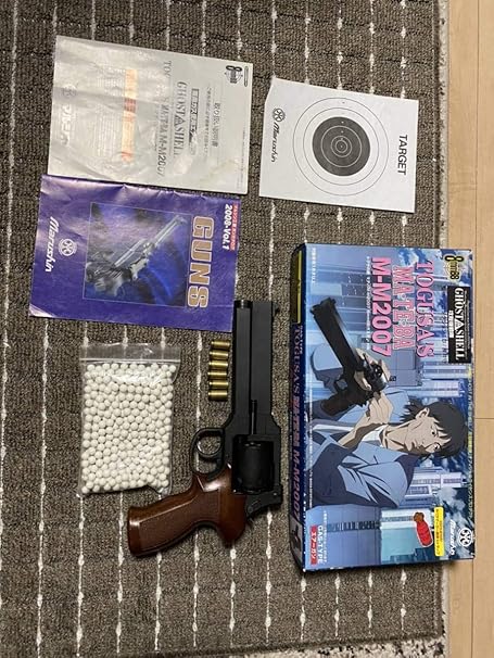Amazon マルシン マテバ M M07 8mm ガス リボルバー攻殻機動隊 トグサの銃 ハンドガン 通販