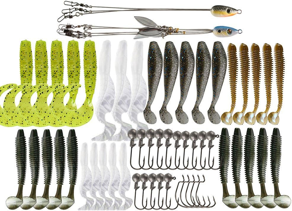 Alabama Rig Umbrella Kit with 5 arm 3 for Salwater Stripers Bass