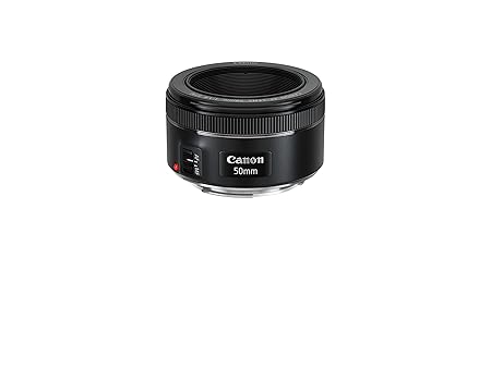 Canon Canon EF 50mm f/1.8 STM Lens Ohrstöpsel, 6 cm, Black