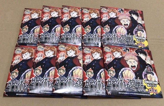 Amazon Co Jp 呪術廻戦 原作 コレクション 缶バッジ 第1弾 10個セット Collection ジャンプショップ ホビー