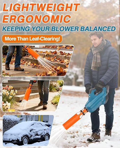 LEAF BLOWER AIR BOOSTER, UNIVERSAL BLOWER AIR BOOSTER ATTACHMENT, HIGH-SPEED CYCLONE 2X LEAF BLOWER EXTENSION,FITS 2-4 INCH NOZZLE, LAWN AND YARD CLEANUP ARTIFACT (1PCS)