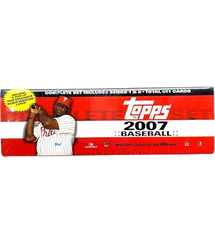 Amazon.com: 2005 Topps Factory Sealed Complete Baseball Card