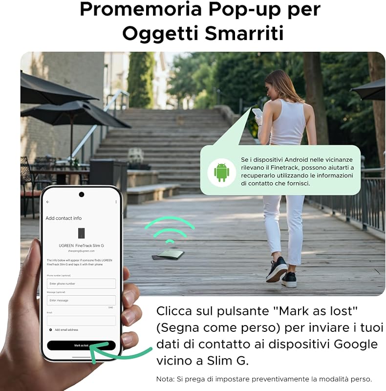 FineTrack Slim G Smart Finder Solo Android 1.7mm