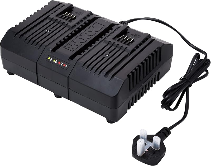 WORX WA3883 20V Dual Port Fast Battery Charger