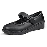 ACANER Women’s Mary Jane Shoes for Bunions Comfortable Orthotic Dress Shoes Non-Slip Orthopedic Work Shoes