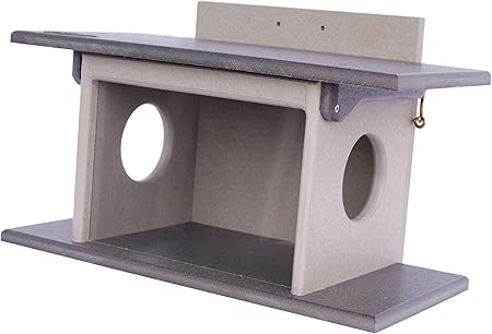 Amazon Com Amish Made Squirrel House Feeder Eco Friendly Poly