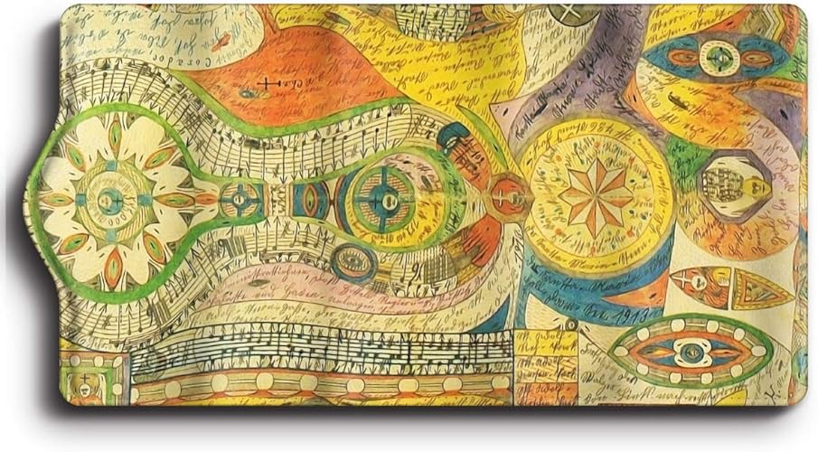 Amazon キーケース 絵画 アドルフ ヴェルフリ メンズ 可愛い 名画 絵画 キーホルダー ケース かわいい メンズ プレゼント 便利グッズ キーケース