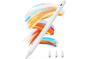 JAMJAKE 5 Mins Fast Charging Stylus Pen for iPad 2018-2025,Palm Rejection Pencil for Apple iPad Compatible with iPad 6/7/8/9/