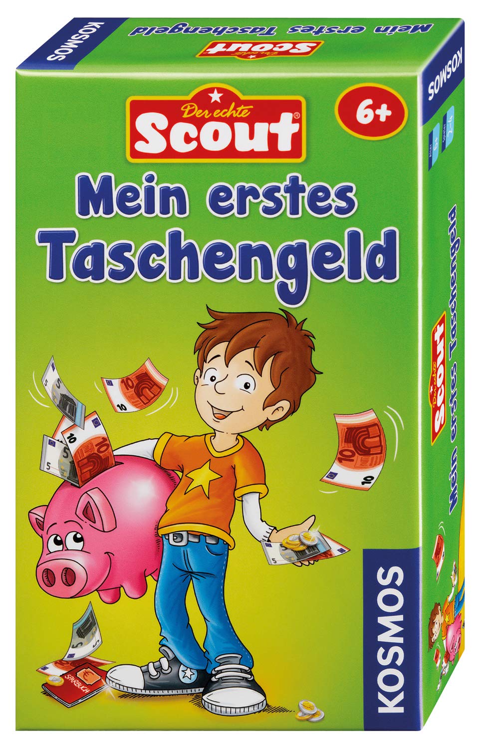 Kosmos 710552 Scout - My First Pocket Money, Educational Game for 2-4 Children from 6, Travel Game, Children's Game
