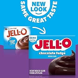 Jell-O Chocolate Fudge Zero Sugar Instant Reduced